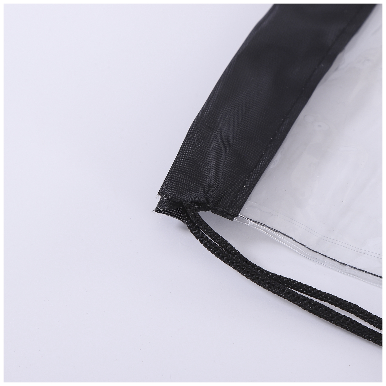 Cheap Transparent PVC Clear Drawstring Backpack Bags